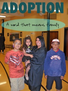 Adoption-a word that means family.  This is my story of being a sister to adoptive siblings.